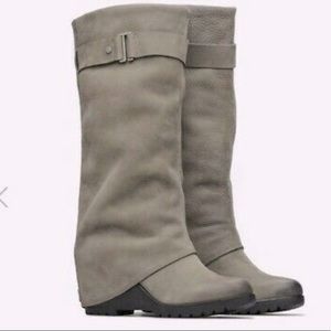 Sorel After Hours Tall Boot Quarry